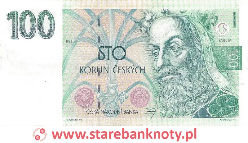 widok banknotu 