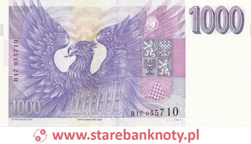 widok banknotu 