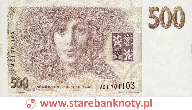 widok banknotu 