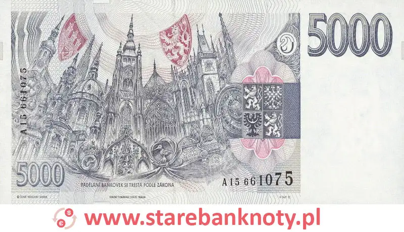 widok banknotu 