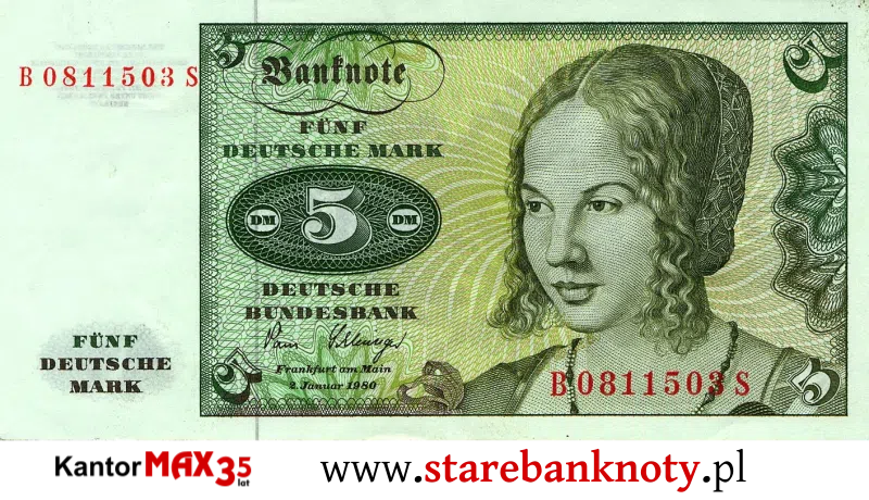 widok banknotu 