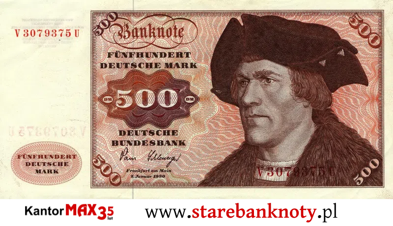 widok banknotu 