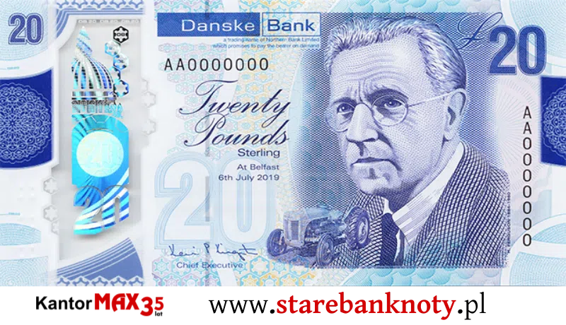 widok banknotu 