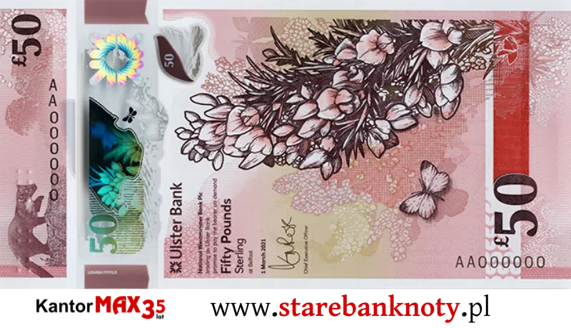 widok banknotu 