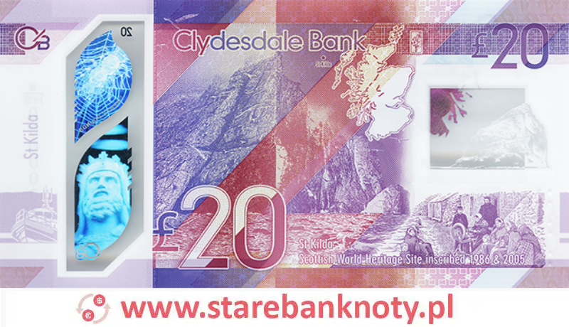 widok banknotu 